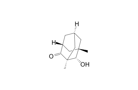 Tricyclo[3.3.1.13,7]decanone, 8-hydroxy-1,7-dimethyl-, (1.alpha.,3.beta.,5.alpha.,7.beta.,8.beta.)-(.+-.)-