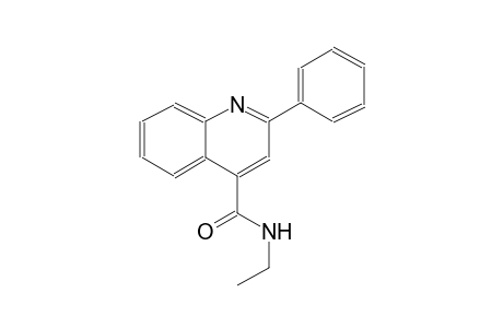 N-ethyl-2-phenyl-4-quinolinecarboxamide