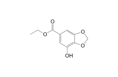 7-Hydroxy-benzo[1,3]dioxole-5-carboxylic acid ethyl ester