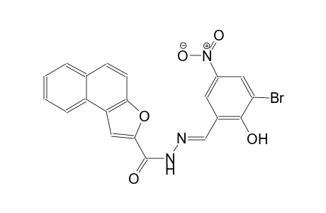 N'-[(E)-(3-bromo-2-hydroxy-5-nitrophenyl)methylidene]naphtho[2,1-b]furan-2-carbohydrazide