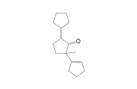 2-(1'-Cyclopentenyl)-5-cyclopentylidene-2-methylcyclopentanone