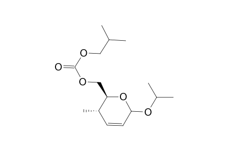 [(2S,3S)-3-methyl-6-propan-2-yloxy-3,6-dihydro-2H-pyran-2-yl]methyl 2-methylpropyl carbonate