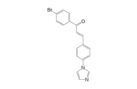 1-(4-Bromophenyl)-3-[4-(1H-imidazol-1-yl)phenyl]prop-2-en-1-one