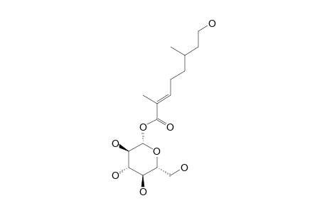 1-BETA-D-GLUCOPYRANOSYL-8-HYDROXY-2,6-DIMETHYL-2-OCTAENOATE