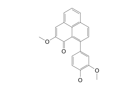 2-METHOXY-9-(3'-METHOXY-4'-HYDROXYPHENYL)-1H-PHENALEN-1-ONE