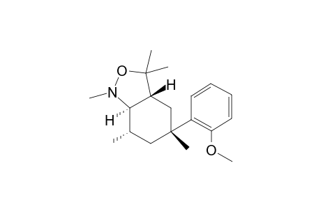 rac-(3aR,5R,7S,7aR)-5-(2-methoxyphenyl)-1,3,3,5,7-pentamethyloctahydrobenzo[c]isoxazole