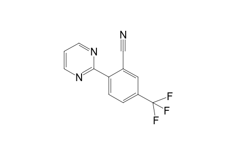 2-(Pyrimidin-2-yl)-5-(trifluoromethyl)benzonitrile