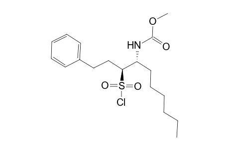 [(R)-1-((S)-1-Chlorosulfonyl-3-phenyl-propyl)-heptyl]-carbamic acid methyl ester