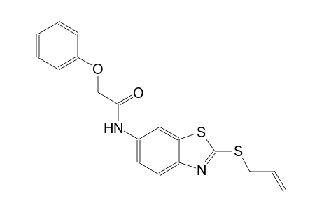 N-[2-(allylsulfanyl)-1,3-benzothiazol-6-yl]-2-phenoxyacetamide