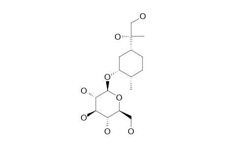 (1S,2R,4R,8S)-PARA-MENTHANE-2,8,9-TRIOL-2-O-BETA-D-GLUCOPYRANOSIDE
