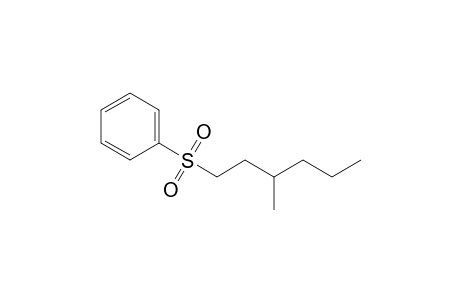 3-Methyl-1-(phenylsulfonyl)hexane