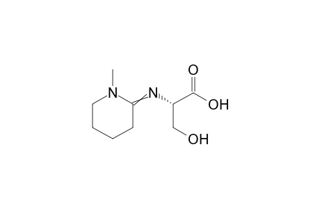 (S)-3-Hydroxy-2-(1 -methyl-piperidine-2-ylideneamino)-propanoic Acid
