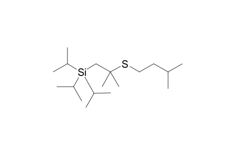 (2-isopentylsulfanyl-2-methyl-propyl)-triisopropyl-silane