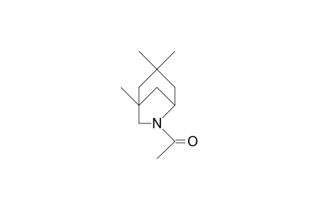 6-Acetyl-1,3,3-trimethyl-6-aza-bicyclo(3.2.1)octane