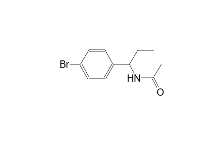 N-[1-(4-bromophenyl)propyl]acetamide