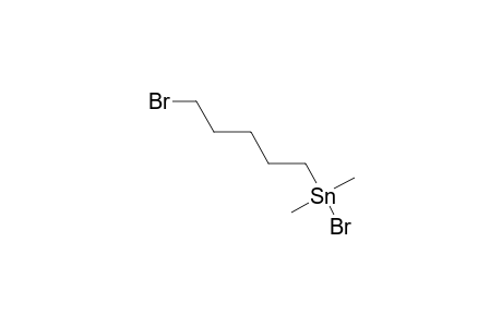 bromo(5-bromopentyl)dimethylstannane
