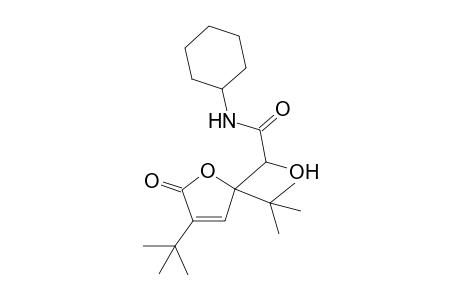 N-cyclohexyl-2-(2,4-di-tert-butyl-5-oxo-2,5-dihydrofuran-2-yl)-2-hydroxyacetamide