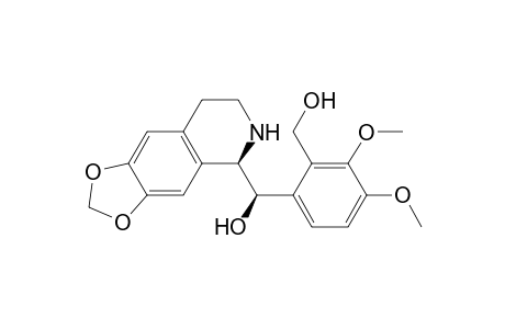 1,2-Benzenedimethanol, 3,4-dimethoxy-.alpha.1-(5,6,7,8-tetrahydro-1,3-dioxolo[4,5-g]isoquinolin-5-yl)-, (R*,R*)-(.+-.)-