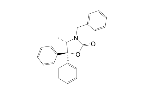 (4R)-N-BENZYL-5,5-DIPHENYL-4-METHYLOXAZOLIDIN-2-ONE