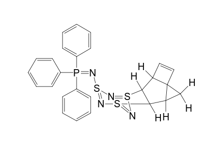 (1alpha,3beta,5alpha, 5alphabeta,6alpha,9alpha,9alphabeta)-5a,6,9,9a-tetrahhydro-N-(triphenylphosphoranylidene)-6,9-methano-1,5-nitrilo-1H,3H-1,3,5,2,-benzotrithiadiazepin-3-amine
