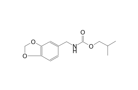 carbamic acid, (1,3-benzodioxol-5-ylmethyl)-, 2-methylpropyl ester