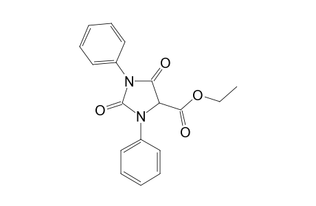2,5-dioxo-1,3-diphenyl-4-imidazolidinecarboxylic acid, ethyl ester