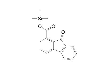 9-Fluorenone-1-carboxylic acid, trimethylsilyl ester