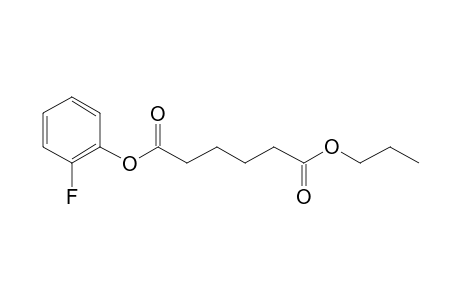 Adipic acid, 2-fluorophenyl propyl ester