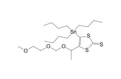 4-(1-([2-Methoxyethoxy]methoxy)ethyl)-5-tri-n-butylstannyl-1,3-dithiole-2-thione