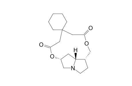 Spiro[cyclohexane-1,8'-[4H-1,12]methano[8H][1,7]dioxacyclododecino[4,3-b]pyrrole]-6',10'(7'H,9'H)-dione, 2',3',3'a,12',13',13'a-hexahydro-, [3'aR-(3'aR*,12'R*,13'aR*)]-