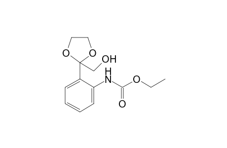 [2-(2-Hydroxy-methyl[1,3]dioxolan-2-yl)phenyl]-carbamic acid ethyl ester