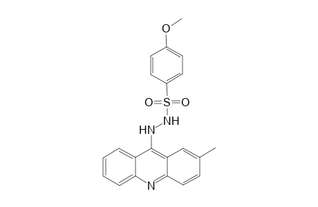 4-Methoxy-N'-(2-methylacridin-9-yl)benzenesulfonohydrazide