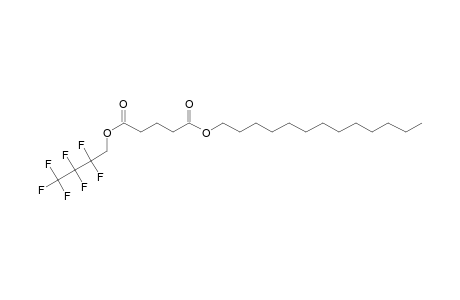 Glutaric acid, 2,2,3,3,4,4,4-heptafluorobutyl tridecyl ester