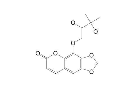 8-(2,3-DIHYDROXY-3-METHYLBUTYLOXY)-6,7-METHYLENEDIOXY-COUMARIN