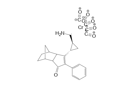 (1RS,2RS,2'RS,6'SR)-{Amino[trans-2-(5-oxo-4-phenyltricyclo[5.2.1.0(2.6)]dec-ene-3-yl]methylidene}pentacarbonylchromium(0)