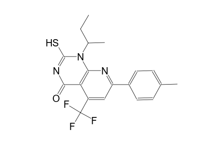 pyrido[2,3-d]pyrimidin-4(1H)-one, 2-mercapto-7-(4-methylphenyl)-1-(1-methylpropyl)-5-(trifluoromethyl)-
