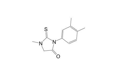 3-(3,4-dimethylphenyl)-1-methyl-2-thioxo-4-imidazolidinone