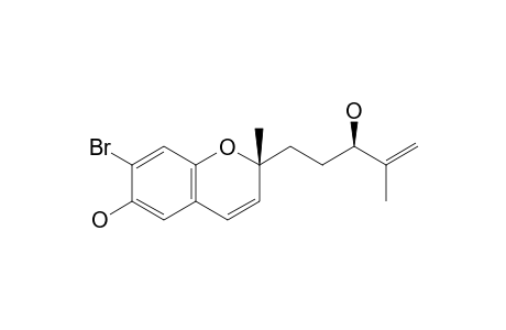 (2R)-7-bromo-2-[(3R)-3-hydroxy-4-methylpent-4-enyl]-2-methylchromen-6-ol