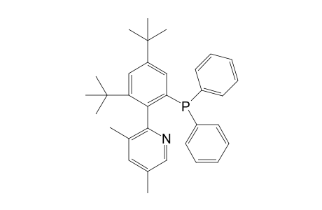 2-(2'-Diphenylphosphino-4',6'-di-butyl-1'-phenyl)-3,5-dimethylpyridine