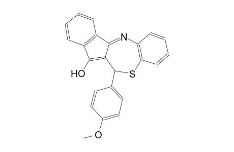 6-(4-methoxyphenyl)-6H-indeno[2,1-c][1,5]benzothiazepin-7-ol