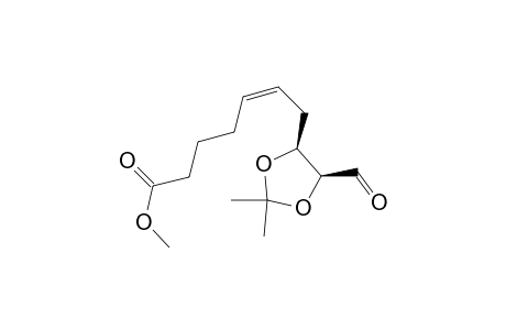 (Z)-7-[(4S,5S)-5-formyl-2,2-dimethyl-1,3-dioxolan-4-yl]-5-heptenoic acid methyl ester