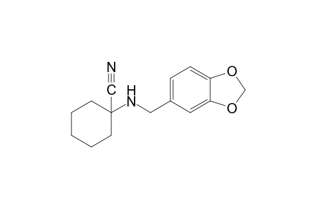 1-(p-piperonylamino)cyclohexanecarbonitrile