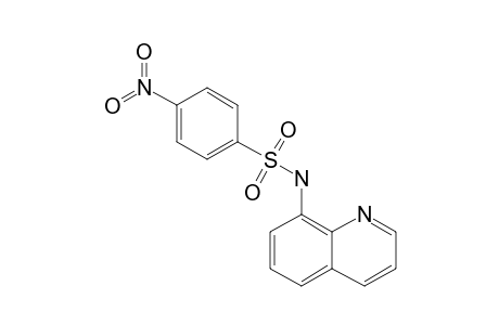 4-Nitro-N-(8-quinolinyl)benzenesulfonamide