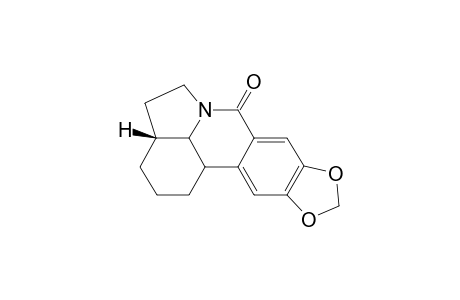1,2,3,r-3a,4,5,c-11b,c-11c-octahydro-9,10-(methylenedioxy)pyrrolo[3,2,1-de]phenanthridin-7-one