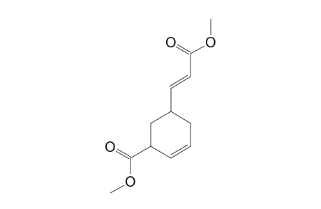 (E)-Acrylic acid, 3-(3-methoxycarbonyl-1-cyclohexen-5-yl)-, methyl ester