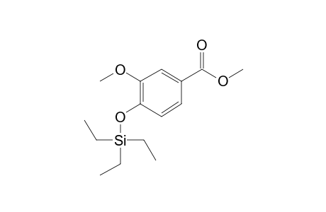 Methyl vanillate, triethylsilyl ether