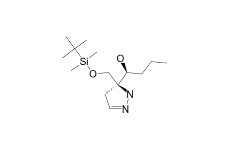 SYN-5-[1'-[(TERT.-BUTYLDIMETHYLSILYL)-OXY]-METHYL]-5-(1'-HYDROXYBUTYL)-2-PYRAZOLINE