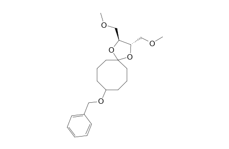 5-(Benzyloxy)cyclooctanone (2S,3S)-1,4-di-O-methyl-1,2,3,4-butanetetraol ketal