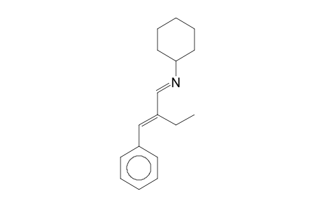 N-[(E,2E)-2-Ethyl-3-phenyl-2-propenylidene]cyclohexanamine