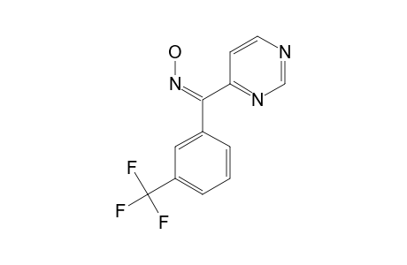 Z-4-Pyrimidinyl(3-trifluoromethylphenyl)methanone oxime